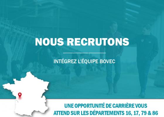 Recrutement - départements 16, 17, 79, 86