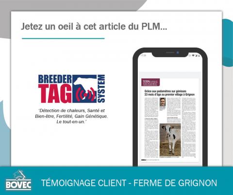 Breeder Tag System - PLM - Ferme de Grignon